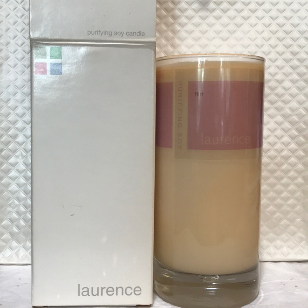 New Laurence purifying soy candle flirt